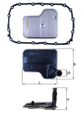 Otomatik Şanzıman Yağı Filtre Seti BMW E81 E82 E87 E88 E90 E91 E92 E93 E84 E83