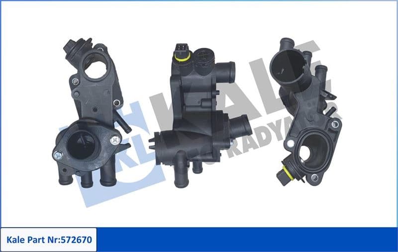 Komple Termostat-Plastik Gövdeli 87 C Seat Arosa-Cordoba-İbiza-İnca-Skoda Felicia-Octavia-VW Caddy Golf-Lupo-Polo-Vento