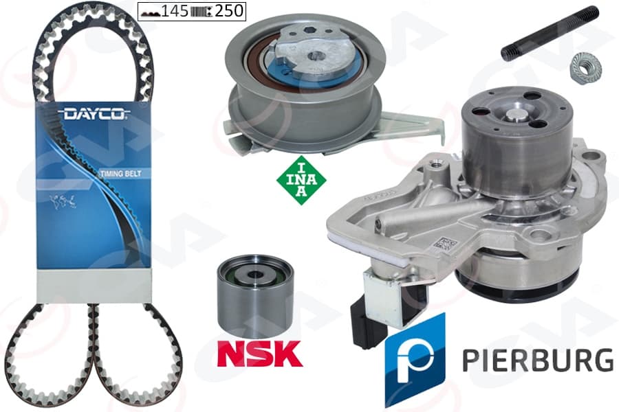 Devirdaimli Eksantrik Gergi Kiti Polo-Fabia 14>IBIZA IV 15>A1 14> Cusa-Cusb-Cyza-CYZB 04L121011D