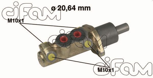 Ana Merkez R19 I-II-MGN I 96-03 Clio 90-98 P106 91-96 -Toledo 91-99 -Polo 81-94 20.64mm