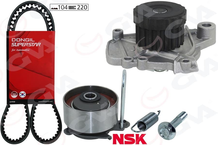 Triger Kayış Seti Eksantrik Seti Devirdaimli Honda Civic 1.4L D14Z6 1.6L D16V1 D16W7 Vtec Ep Es Eu 01-05
