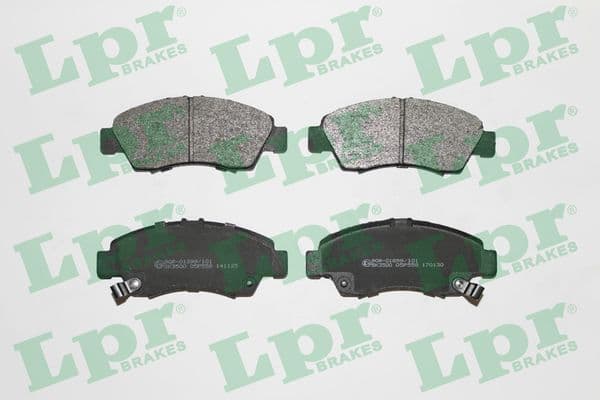 Ön Fren Balata Küçük Tip Honda Civic 1.6L D16 Si Enjeksiyonlu 92-95 1.4L D14A Euro 96-00 / Jazz 1. 4L L13A GD 02-08