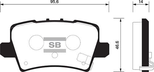 Arka Fren Balata Honda Civic 1.8L R18A Vtec FK2 Hatchback 06-> / 1.4L L13Z1 FK1 Sport 09->