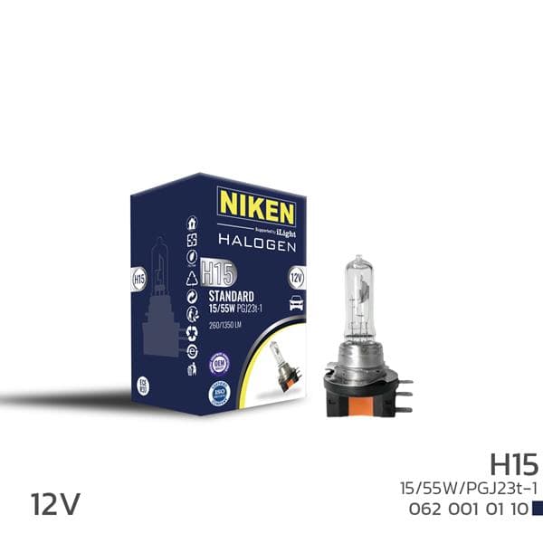 Niken H15 15W/55W Halojen Ampul PGJ23t-1 12V