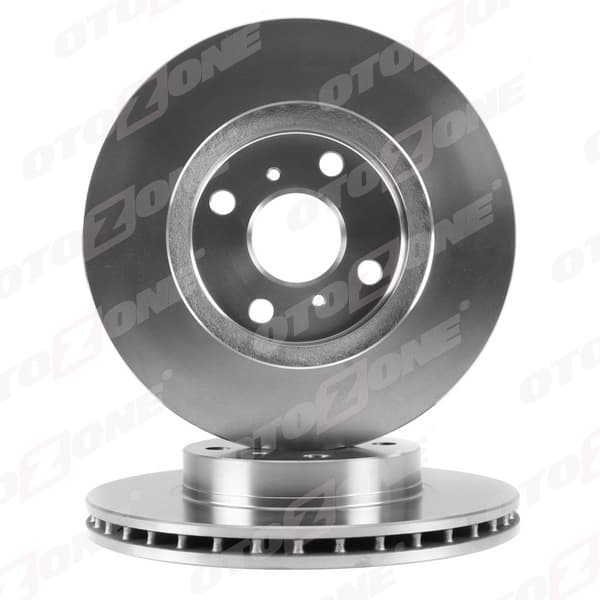 Ön Fren Diski Hava Kanallı Toyota Corolla 1.6L 4A-Fe Enjeksiyonlu AE101 AE111 92-00 255 Çap X 4 Bijon - Adet Disk Fiyatıdır