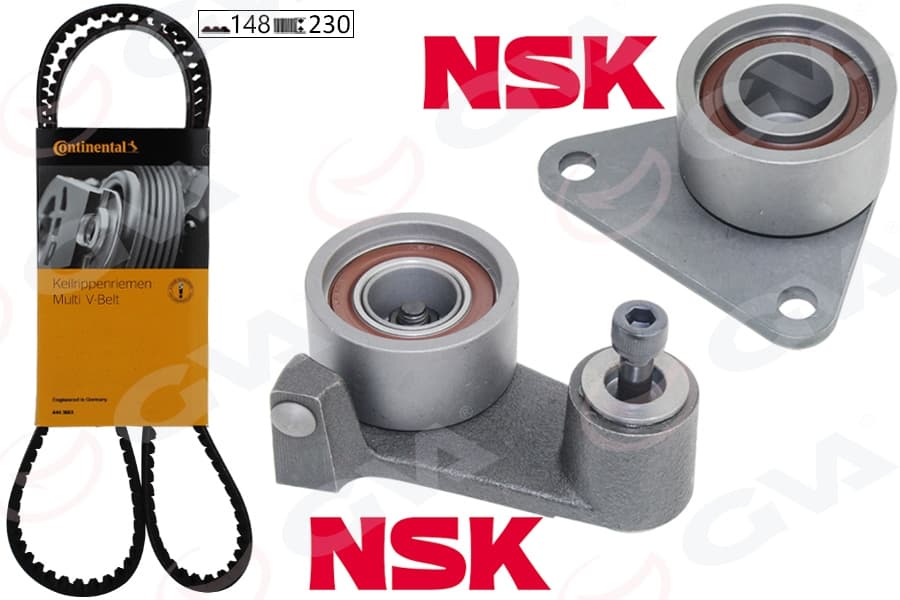 Eksantrik Gergi Kiti 148x230 Laguna 95-01 Safrane 96-00 2.0i 16V-2.5-Volvo S40-S70-C70-V70 K015378XS