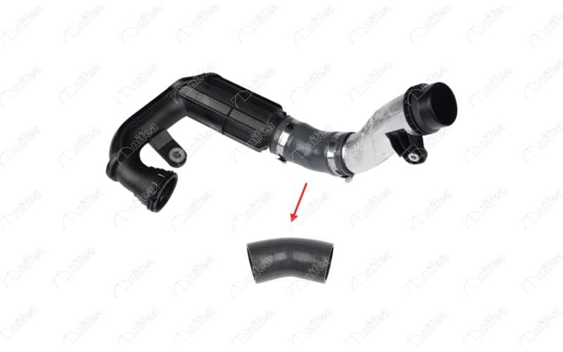 Turbosarj Hortumu Sağ Üst Renault Kadjar 15> Megane IV 16> Talisman 16> 1.6dCi R9M . Mercedes C-Clas S OM626 W205 S205