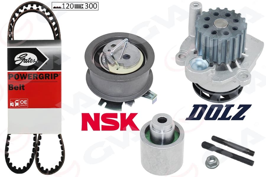 Devirdaimli Triger Seti T5-Caddy-Passat-Jetta-Golf-Polo-A3-Leon 1.4-1.9TDI BJB-Axb-Amf-BLS-Avf-BNM