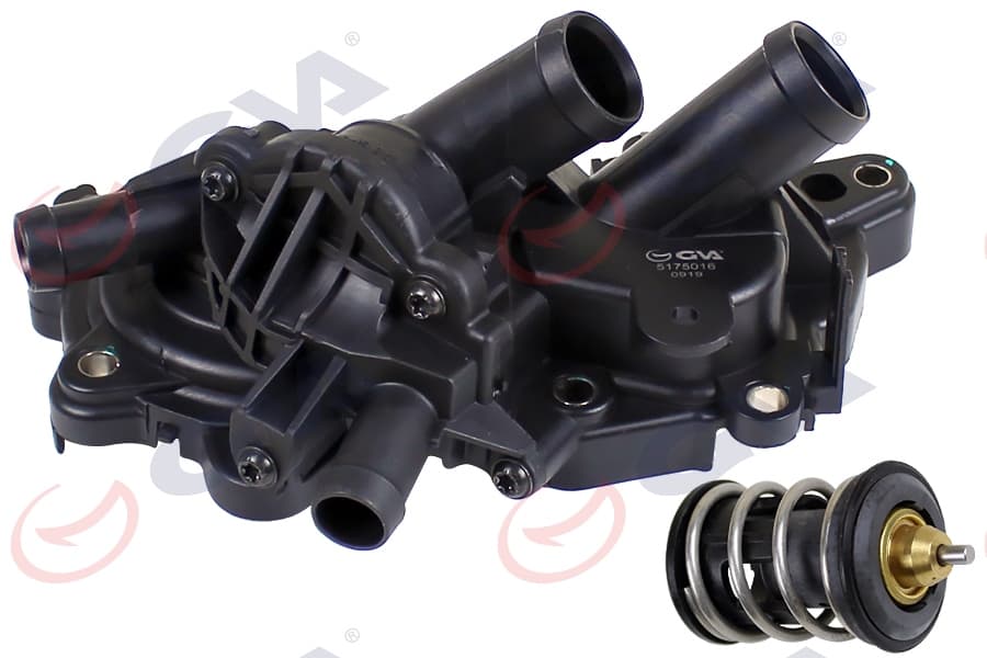 Termostat Komple Golf VII-Leon-A3 1.0-1.2-1.4-1.6 TSI 4 Çikiş