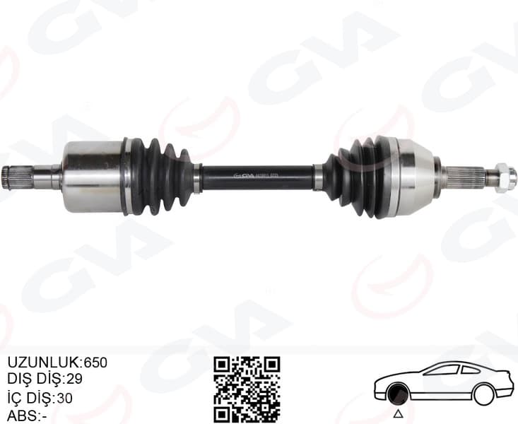 Ön Aks Sol Renault Koleos HY 2.0 dCi A-T 08-14
