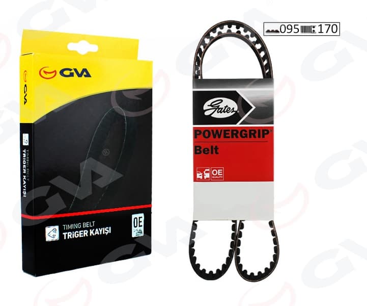 Triger Kayışı 095x170 Megane I 96> Clio 91>98 Kangoo 97> 1.2 1.4 1.6