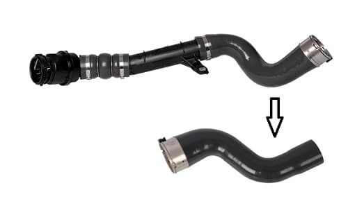 Turbo Hortumu Plastik Boru Hariç Megane IV -Scenic IV -Talisman -Kadjar -Nissan Qashqai II 1.5DCI
