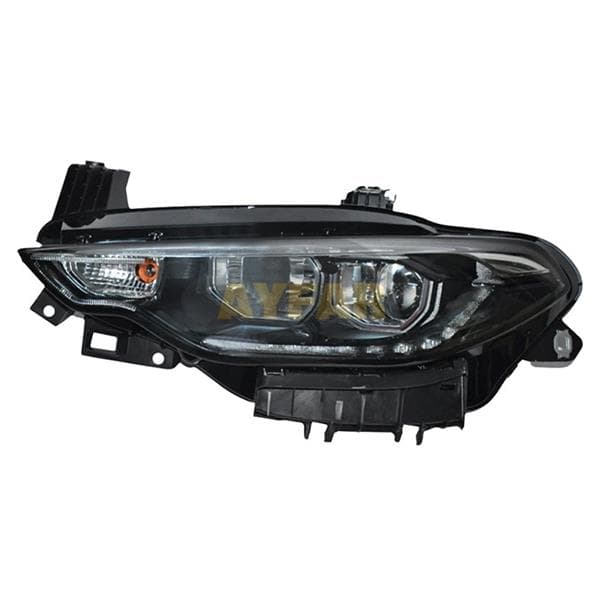 Far Motorlu Sağ Krom Çitali - Led DRL Park Fiat Egea 16-20