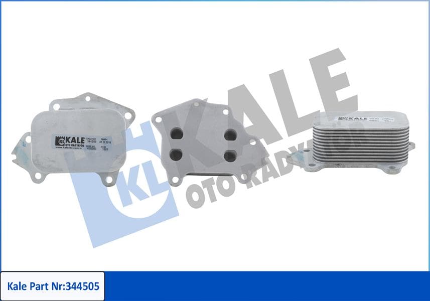Yağ Soğutucu Petek Ford-Peugeot-Citroen Focus-Fiesta-206 208 301 308 307 2008 3008 Partner C3 C4 Ber Lingo 02> 1.4-1.6 TDCi