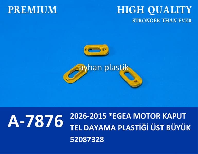 Kaput Dayama Üst Klipsi Fiat Egea 15>21