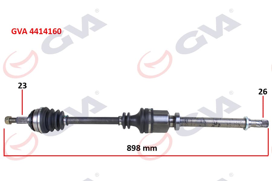 Aks Ön Sağ Clio III-Modus 1.4-1.6-1.5 dCi 05 > Logan MCV 1.4-1.6-1.5DCİ 07 >