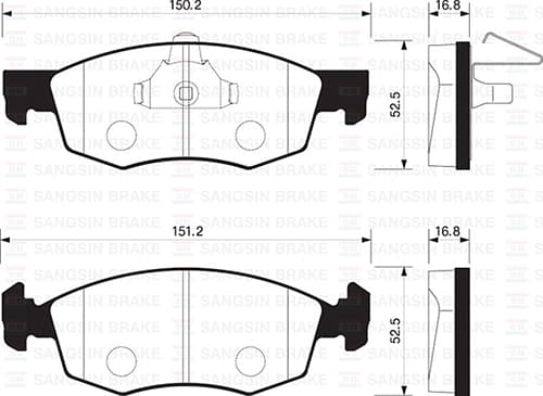 Ön Fren Balata Fiat Palio Weekend 96-> / Albea 01-> / Doblo 00->
