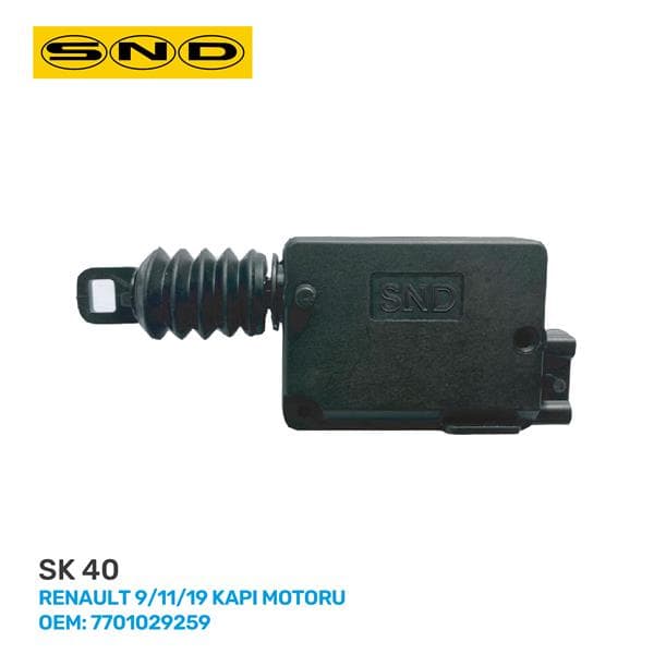 Renault 9/11/19 Kapı Motoru Oem: 7701029259