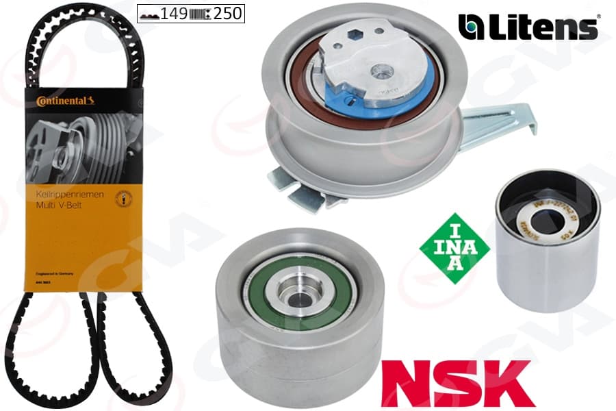 Triger Seti VW-Skoda-Audi-Cupra-Seat 16> Ford 23> 2.0 TDI Dsud-DTRB-DTRD-Deze-Dtna-Dtua 149 Diş