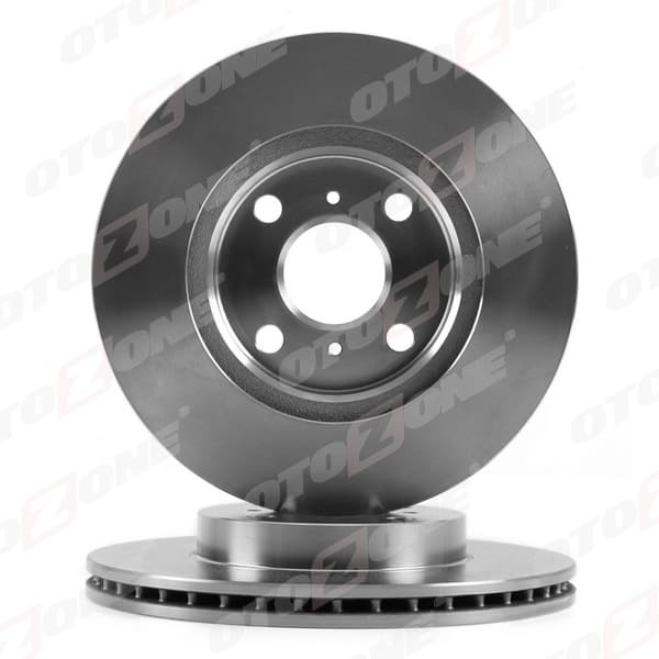 Ön Fren Diski Hava Kanallı Toyota Yaris 1.0L 1SZ-Fe SCP10 99-05 / 1.3L 2SZ-Fe SCP12 99-05 / 1.3L 2 NZ-Fe NCP10 99-05 - Büyük Tip - Arkalar Disk İse 255 Çap X 4 Bijon - Adet Disk Fiyatıdır