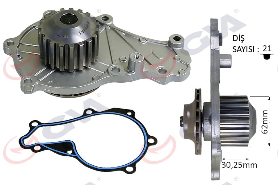 Devirdaim Peugeot P206-P207-P208-P307-P308-P1007-P2008-Bipper Citroen C1-C2-C3-DS3-Xsara-Nemo 1.4 HD I DV4 Fiesta-Fusion 1.4 TDCi