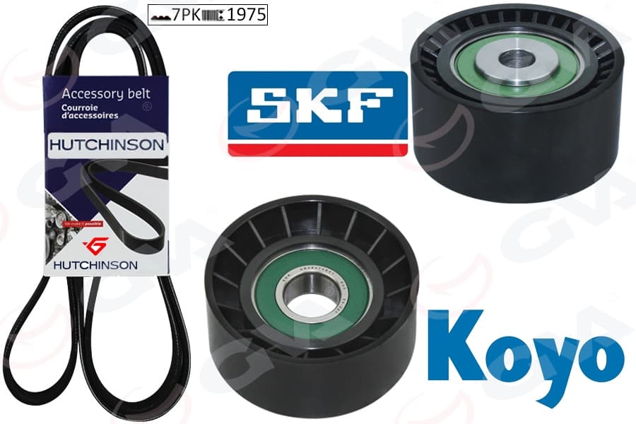 Alternatör Gergi Kiti Kütüksüz Master III 2.3 dCi 10 >Laguna II-III-Trafic II 2.0 dCi 07 > K017PK1973