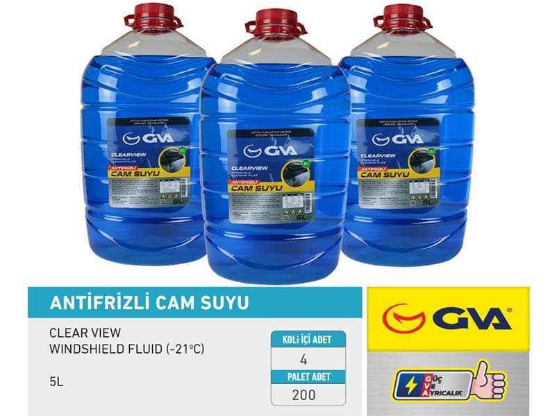 Cam Suyu 5 LT -21 Derece
