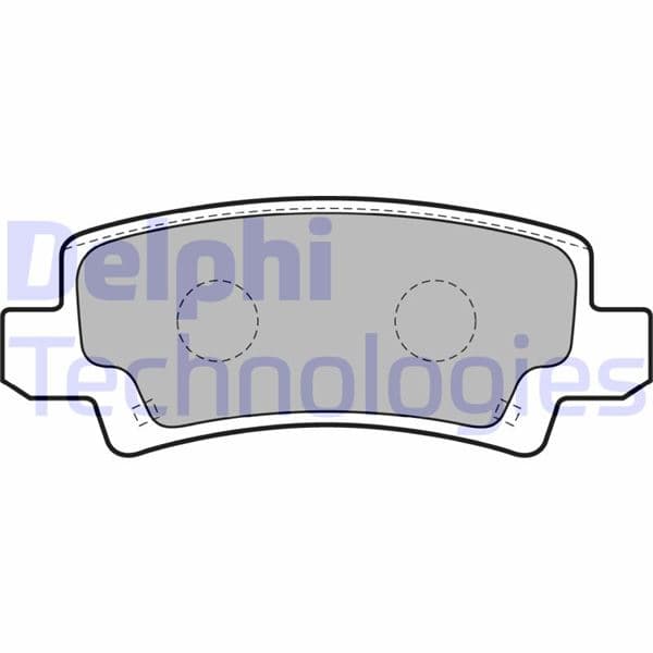 Arka Fren Balata Toyota Corolla 1.4L 1.6L 4ZZ-Fe 3ZZ-Fe ZZE120 ZZE121 Vvti 02-06 / 1.4L 1NDTV NDE120 04-06