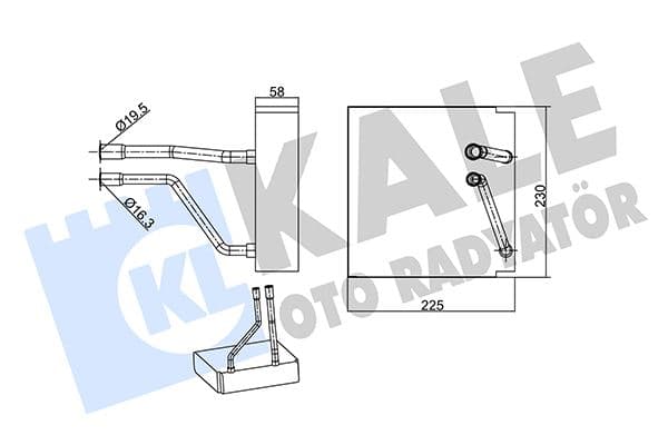 Klima Evaporator Ford Fiesta 02>