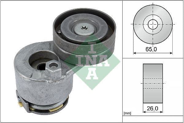 Alternatör Gergi Rulmanı Kütüklü Master II 01>06 Trafic II 06> Laguna II 01>07 Vivaro 06> Movano 0 1>06 1.9dCi 2.01 6V Klima Siz