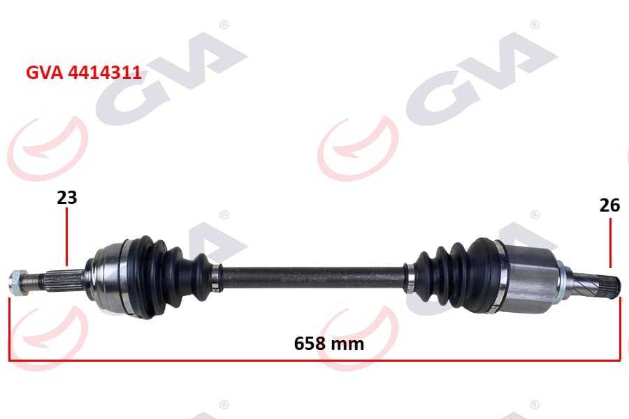 Komple Aks Sol Clio IV 0.9 Tce A/t 12- 6 Vites