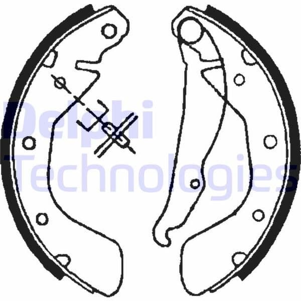 Arka Pabuç Balata Corsa B 3.93-9.00 Corsa C 00-12.09 Tigra 1.4 1.6 94-00 Astra F 92-9.98