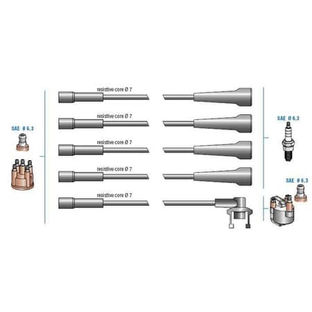 Buji Kablo TK R11 TX 88-Flash 1.7 88-92 -R21 1.7 F2N