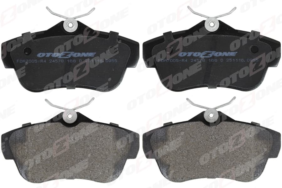 Arka Fren Balata Renault Clio 05> Kangoo 01> Laguna 96> Fluence 09> Megane 96> Citroen Berlingo 99> C2 C3 C4 03> DS4 11> Peugeot 307 00> 308 07> Partner 96>VW Polo Classic 95>01 Golf III-IV-Passat III