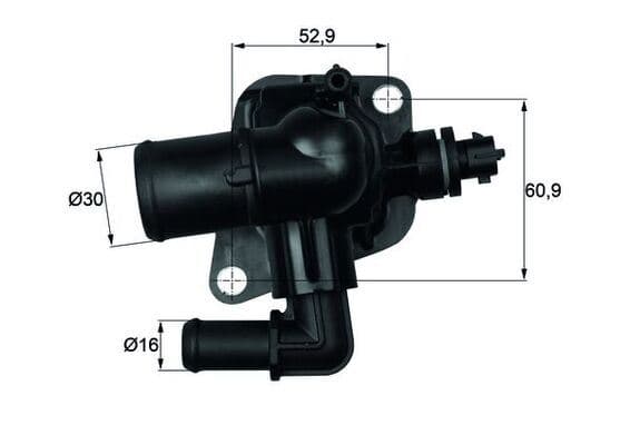 Termostat 88 Astra J-Corsa D-Corsa E-Meriva B-Combo D 1.3 A13DTC-Dte B13DTC-Dte Doblo-Fiorino- Panda-Punto-Egea Qubo 1.3D Multijet 10> Bipper-NEM0 1.3 Euro 5 Suzuki Swift