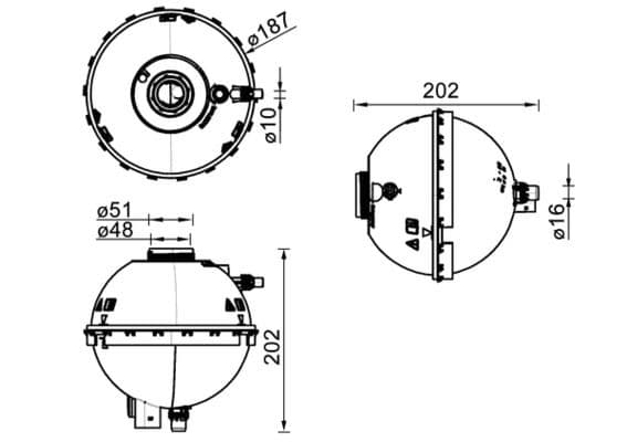 Radyatör Yedek Su Deposu BMW N13 N20 N26 B38 F20 F22 F23 F30 F32 F33 F34 F36