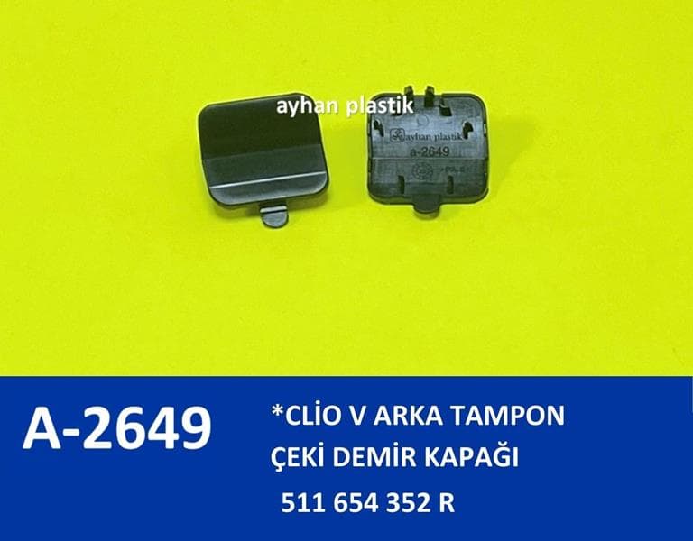 Arka Tampon Çeki Demir Kapağı Clio V