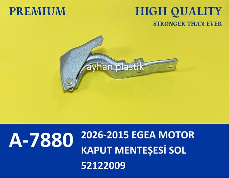 Motor Kaput Menteşesi Sol Fiat Egea 15>
