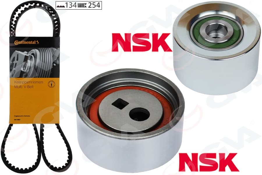 Eksantrik Gergi Kiti 134x254 P106 II 1.6 96- TU5J4 -Saxo 1.6 96-03 TU5JP4 K015458XS