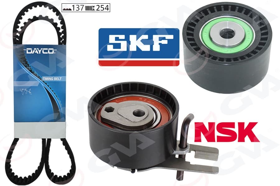 Eksantrik Gergi Kiti P206-P207-P307-P308-P407-P3008-Expert-Partner-Berlingo-Jumpy-C2-C3-C4-C5- Xsara-Focus II-Fiesta V-VI Volvo S40-C30-V50-Fiat Scudo EURO4 1.6 HDi-TDCi