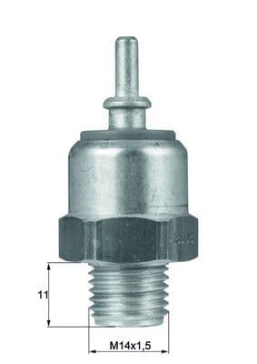 Fan Musuru 85 C - 90 C Tekli Gri Mercedes W201 W124 W126 W463
