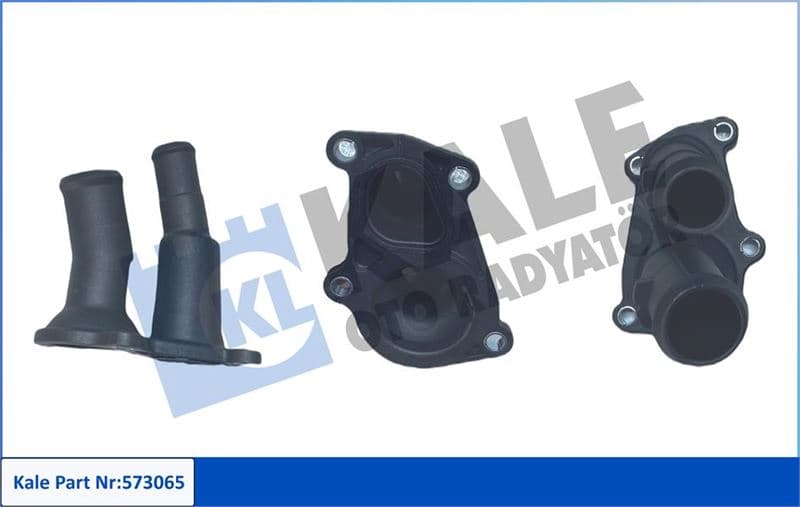 Termostat Yuvası Flanşi Ford Fiesta-Focus-Fusion-Mondeo 04> 1.4-1.6 Zetec