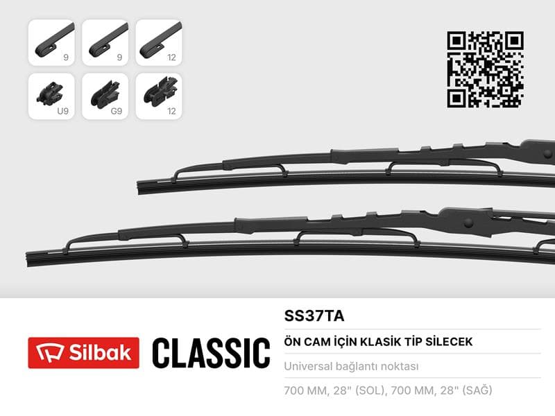 Silecek Süpürgesi 700MM Üniversal Cargo YM 07> Scania 124-144-R420-94.310-Mercedes Actros-Renault Ma Gnum 98> Pimli Dizayn