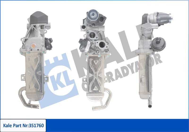Egr Valfi Soğutucu Caddy-Jetta-GOLF6-Passat-Superb-Octavia-A3-Leon 09>1.6TDI Caya-B-C-D