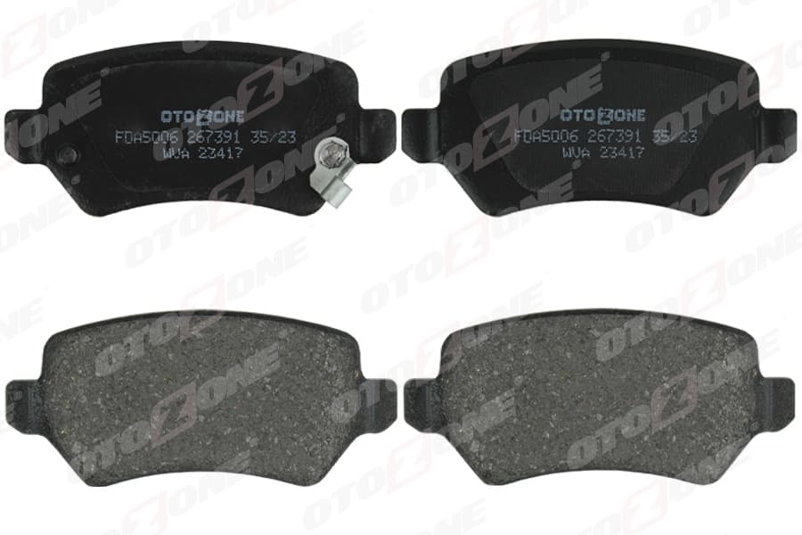 Arka Balata Astra G 98 > Astra H 05 > Meriva 03 > Zafira 00 > Combo 02 > GDB1515