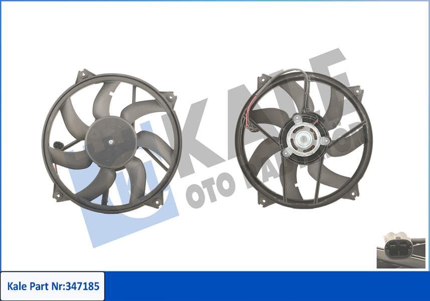 Fan Motoru Peugeot P307-P308-P3008-P5008-Partner-RZC-Citroen Berlingo-C4-DS4-DS5-Jumpy