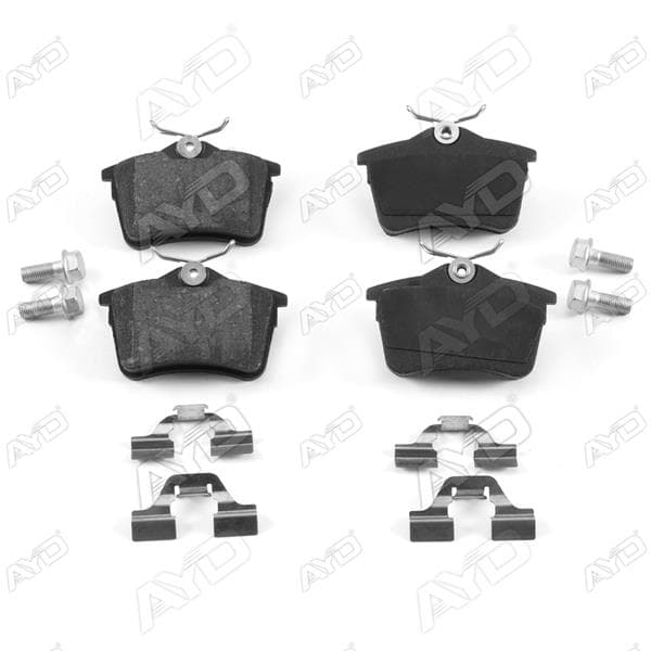 Arka Fren Balatası P307 00>09 P308 07>14 Partner 08> Partner Tepee 08> Berlingo 08> C4 04>16 Xsara Picasso 99>11 DS4 15>18