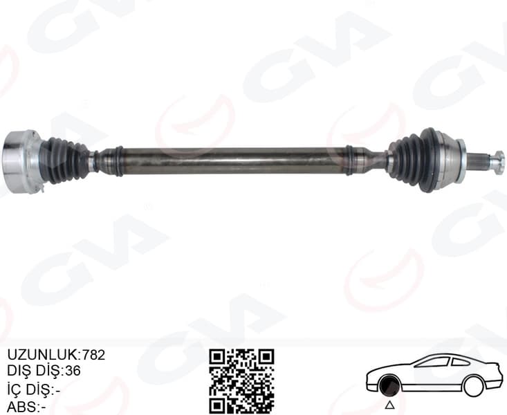 Komple Aks Ön Sağ Polo-İbiza-Fabia 1.2 TDI-1.6 TDI 10- Cfwa-Cayb-Cayc 1.2 TDI-1.6 TDI