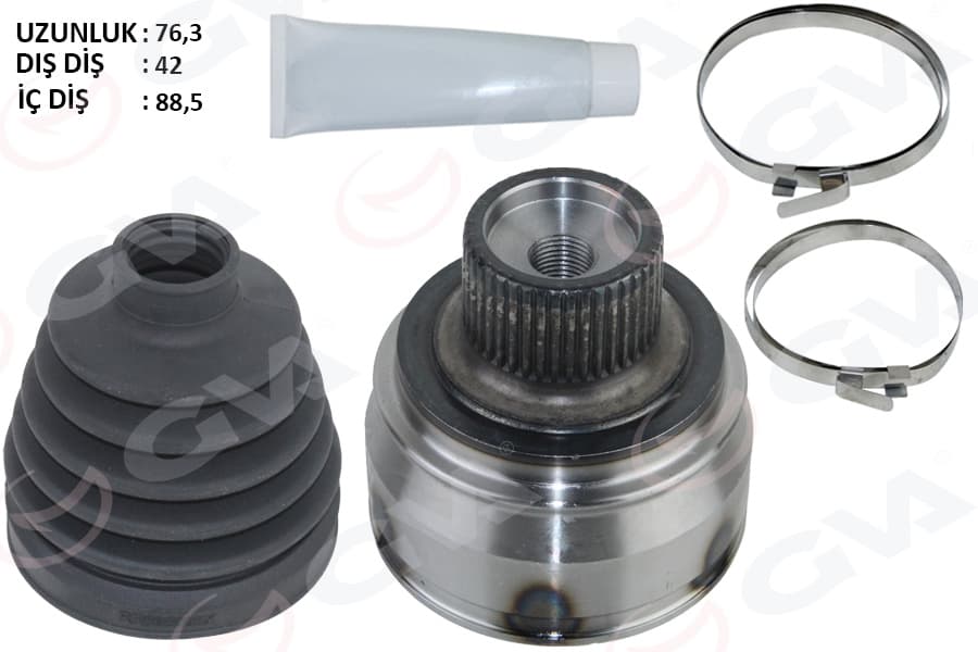 Aks Kafası Diş A4-A5 1.8 TFSI-2.0 TFSI-2.0 TDI 08- Caba-Cdha-Cabb-CDHB-Caeb-CDNC-CGLC 1.8 TFSI-2.0 TFSI-2.0 TDI