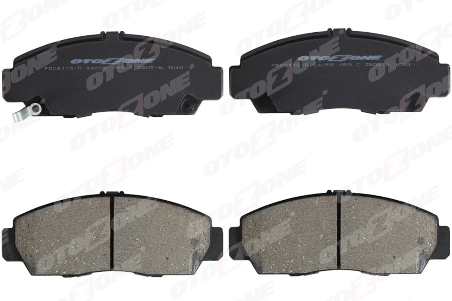 Ön Fren Balata Honda Civic 1.6L R16A2 Vtec Sedan FD6 06-11 / 1.8L R18A2 FD7 06->Ön Fren Balata Honda Civic 1.6L R16A2 Vtec Sedan FD6 06-11 / 1.8L R18A2 FD7 06-> - Aşınma İkaz Soketli